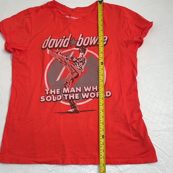 Recycled Karma David Bowie The Man Who Sold The World short sleeve t-shirt - Picture 6 of 11